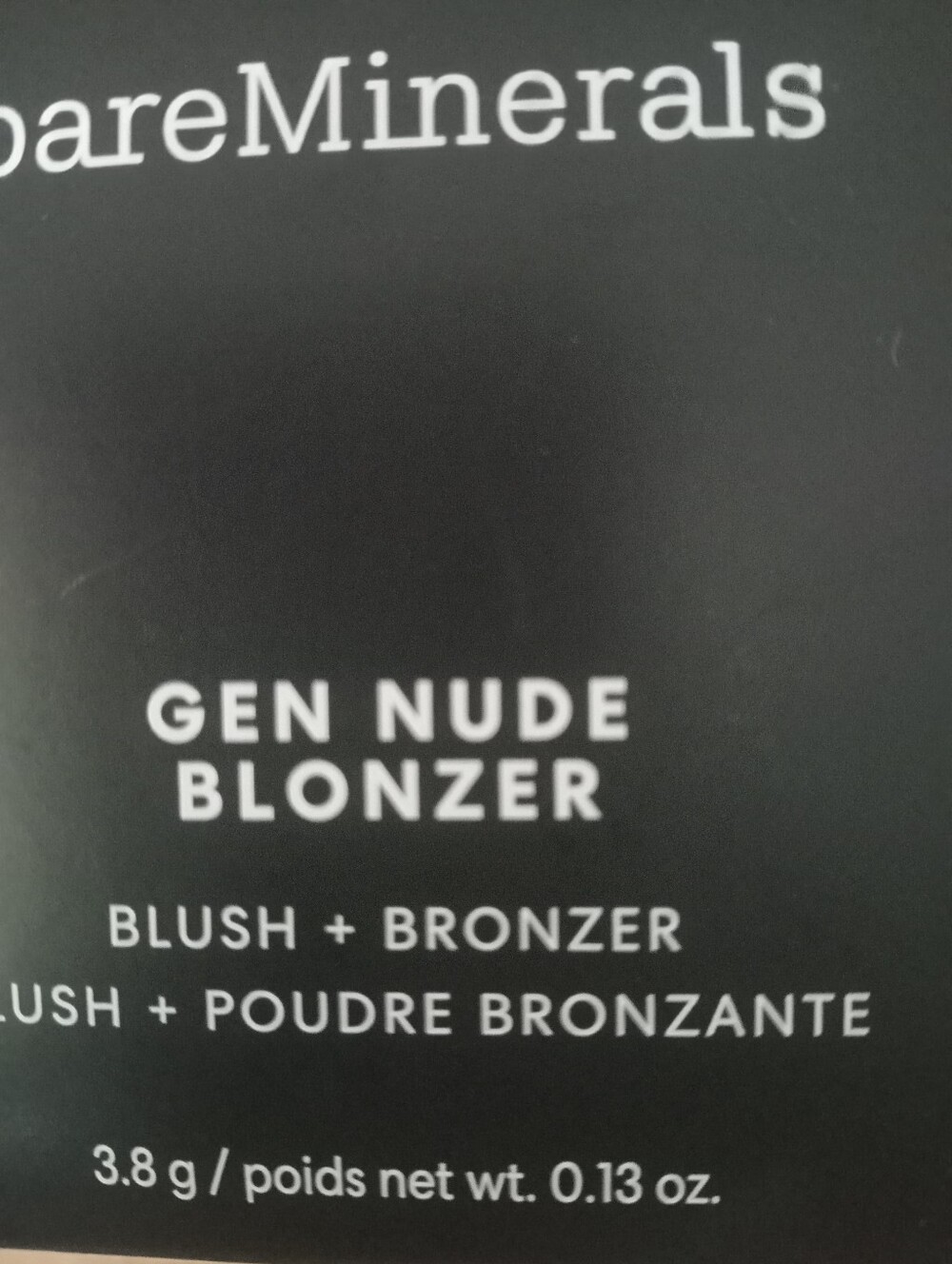 bareMinerals Gen Nude Blonzer Blush + Bronzer - Black Packaging
